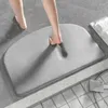 Tappetini da bagno Tappeti da bagno assorbenti Pavimento ad asciugatura rapida Zerbino antiscivolo Tappeto da doccia Memory Foam per bagni domestici ed elettrici