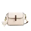 Spring New Shell Bag Womens Crossbody Soft Leather Small Fashionable and Versatile Single Shoulder Live Broadcast