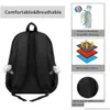 Utomhusväskor fortfarande med sin ryggsäck Student Trump Tryck ryggsäckar Polyester Modern School Design Rucksack Drop Delivery Sports Outdoo Otkga