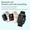 C61 Smartwatch Sport Bloeddruk Cardiograaf Stappen IP67 Bluetooth Gezondheid Muziek Smartwatch op volledig scherm