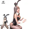 Personnage d'été COS Anime Sakurajima Mai Cosplay Costume Halloween Femme Noir Sexy Combinaison Troublemaker Ne rêve pas Bunny Girl Senpai parce que Y0903