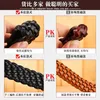 Belts 3.4cm wide brown genuine denim woven belt with casual needle buckle layer hollow handmade woven fashionable and personalized Trouser Q240401