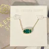 Kendrascott Necklace Pendant Necklace Designer Kendras Scotts Ks Jewelry Green Cat Eye Necklace for Women