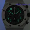 Montre-bracelet AP passionnante Royal Oak Offshore Series Elephant Grey Montre mécanique automatique pour homme 26470ST.OO.A104CR.01