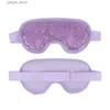 Slaapmaskers Nieuwe gel eye masker herbruikbare kraal voor hete koude therapie Soothing ontspannend gereedschap schoonheid slapen oogschepen donkere cirkel rer eyepatch y240402