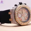 Gioielli Dongsheng Commercio all'ingrosso Uomini personalizzati c Orologi Iced Out Moissanite Luxury Fashion VVS Moissanite Watch