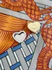 Kalp şekli eşarplar yüzük fular tokası klips broşlar eşarplar tutucu şallar mücevher aksesuarı Noel hediyesi Anneler Günü Sevgililer Günü