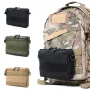 Sacs Double couche militaire EDC Pack hommes tactique Molle ceinture de taille en Nylon pochette de hanche Fanny Pack Camping accessoires de chasse sac utilitaire