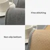 Stol täcker soffa täck-enkel randig chenille anti-scratch washable pet soffa cover väv texturerad sektion