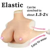 Bröstdyna realistiska silikon enorma falska bröstformer k cup konstgjorda bröst för crossdressers dra drottning shemale mastektomi crossdressing 240330