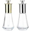Frascos de armazenamento 2 pcs frasco conta-gotas de óleo essencial envase para perfume de viagem pequeno vidro transparente