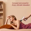 Écran LCD Pistolet de massage Portable Pistolet à percussion Masseur Corps Cou Tissus profonds Relaxation musculaire Soulagement de la douleur Fitness 240314