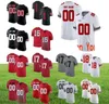 Zszyte Custom 80 CJ Saunders 88 Jeremy Ruckert 9 Johnny Utah 97 Joey Nick Bosa Ohio State Buckeyes College Men Men Jersey 3763010