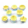 Baking Moulds Mods 5Pcs Sile Cake Cupcake Mold Cup Tool Muffin Cups Bakeware Kitchen Tools Accessories Drop Delivery Home Garden Kitch Dhq0J