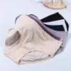 Women's Panties Underwear Cotton Plus Size Middle Waist Solid Color Briefs Girls Breathable Underpants Ladies Lingeries Comfort