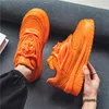 Fashion Orange Sneakers Men Original Designer Mens Skateboard Shoes Hip Hop Streetwear Shoes Men Comfort Platform Sneakers 240329