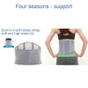 1PCS Adjustable Winter Thicken Waist Back Belt Warm Uterus Lumbar Support Unisex Stomach Fleece Pressure Brace Waist Gear 240322