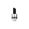 510 Thread Electric Wax Dab Tooling Smoking Accessories Ceramic Heating Tip Glass Cover Metal Cap for Concentrate Tools Hot Knife Black Blade