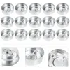 Chair Covers 200 Sets Cup Aluminum Molds Casting Making Accessories Empty Tealight