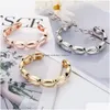 Bangle Alloy Shell Armband Ocean Wind Series Drop Delivery OT7HE