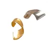 Rückseiten-Ohrringe, moderner Schmuck, europäisches und amerikanisches Design, Metallclip für Frauen, Party-Geschenke, cooles Ohrschmuck-Zubehör
