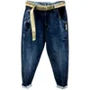 Mode coréenne 2024 printemps automne Harem Jeans hommes de haute qualité en vrac Allmatch jambe droite Denim pantalon mâle Jean pantalon tendance 240323