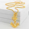 Pendentif Colliers Pendentif Crocodile avec chaîne de 60 cm collier en cuivre pour femmes hommes plaqué or Dubaï mode africaine Hip Hop bijoux accessoires 240401