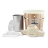 Elite Gourmet EIM-924L # Carne elettrica e salgemma, congelatore da 4 litri, crema di yogurt o gelato gelato, manuale di ricette, pino