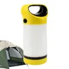 Dekoracyjne figurki LED Camping Lantern Bateria Przenośna ciepłe oświetlenie lampa atmosfera Outdood Odporowy deszcz 600LM 5 trybów