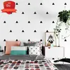 Wallpapers Wellyu Nordic Wallpaper GIRL'S Geometry Triangular Living Room Bedroom Decoration Background Online Celebrity