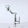 Kitchen Faucets Bathroom Washbasin Faucet And Cold Dual-Use Toilet Countertop Basin Wash Rotation Two-In-One Drop Delivery Home Garden Dhren