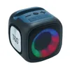 TG359 Tragbarer kabelloser Bluetooth-Lautsprecher für den Außenbereich, wasserdicht, Mini-Boombox, Telefonständer, LED-Lichtkarte, Bluetooth-Subwoofer mit TF, FM, TWS, Lautsprech-Soundbox