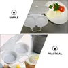 Doppie caldaie Piccoli utensili Microonde Vaporiera per uova Frittata in plastica Gadget da cucina al vapore rapido Pentole Fornitura domestica