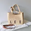 Tote bag Woman Beach Bags Designer fashion Handbags Straw Shoulder Bag Crossbody Bags Mini Font Tote In New Summer Seaside Ladies Woven Bag