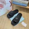 Summer Womens Sandal Pagning Weave Platform Sandale Platform Slifor Gladiatore Sandels Black Bianco Piscina Slide in pelle Fashi