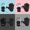 1 Pair Outdoor BodyBuilding Gym Fitness Wear Resistant Palm Protection Professional Weightlifting Glove For Men Women 240322