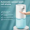 Dispensador de sabão líquido para lavar louça à mão dispensadores de espuma sem toque eficientes com inteligente para sem complicações