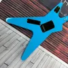 Guitare Blue Dean Dimebag Dean Wah.Burn Lightning Inlay Guitare électrique livraison gratuite