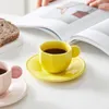 Tassen Untertassen Nordic Kreative Geometrie Keramik Kaffeetasse Mit Küche Party Trinken Ware Wohnkultur Geschenke