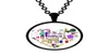 New 2019 Ethnic Style Glass Dome Pendant Necklace Black Chain France Russia Germany Portugal Mexico Usa France England Jewelry7557242