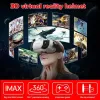 Apparaten VR-bril virtual reality mobiele telefoon 3D-ooglens met helm digitale bril voor 4.76.0 inch Android iOS smartphones