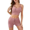 Sexy Pyjamas Women Sleepwear Pajama Sets Sexy Lace Camisole Shorts Sleeveless Top Shorts Homewear Summer Girls Loungewear Pyjama Pour Femme 240330