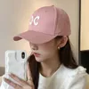 Spring/Summer Candy colored Baseball Cap Women's Minimalist Casquette Letter Embroidered Snapback Caps Men's Sports Sunscreen Designer Hats