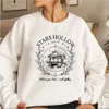 Sweats à capuche pour femmes Sweatshirts Vintage Stars Hallow Sweatshirt Lukes Diner Sweater Femmes Sweat-shirts à manches longues Gilmore Girl Merch Pull Femmes Vêtements 240401