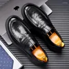 Casual Shoes Black/brown Men Loafers Breathable Soft Moccasins Man High Quality Leather Boat Flats Driving