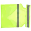 Abbigliamento per cani Pettorina piccola Gilet fluorescente Cappotto per animali riflettente Grandi vestiti di sicurezza Cucciolo