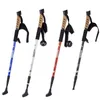 Ski Poles Hiking Walking Sticks Anti Shock Trekking Nordic Cane Aluminum Telescopic Cam Crutches Drop Delivery Sports Outdoors Snow Sh Otyfy