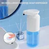 액체 비누 디스펜서 충전식 자동 비누 대용량 액체/젤 컨테이너 홈