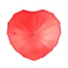 Şemsiye y1uu güzel kalp Düğün Güneşleri Açık Hava Kutlaması
