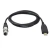 Ligne d'enregistrement de microphone USB vers Canon Feme